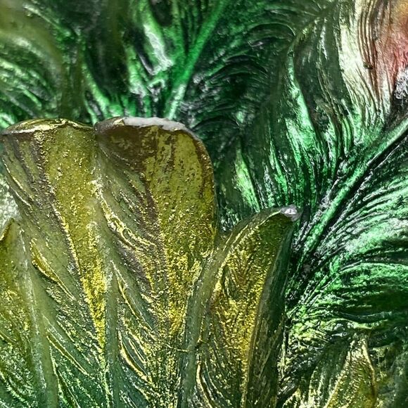 Design Toscano Wall Mask of Venice Peacock 6.5" x 13.5" Mardi Gras - READ - Picture 12 of 14